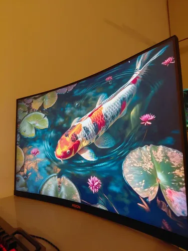 Monitor Gamer AOC Agon AG323FCXE - 31,5" Curvo | 165Hz | 1ms | RGB