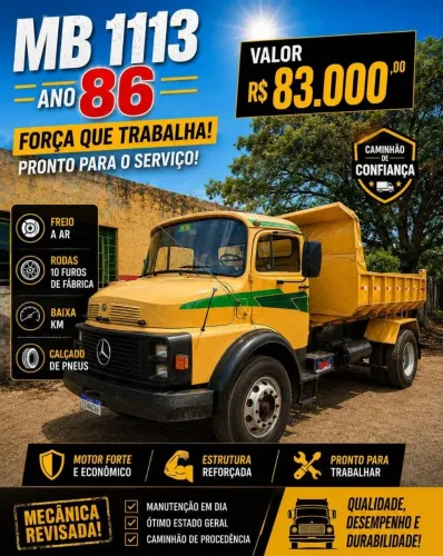 MB 1113 Caçamba