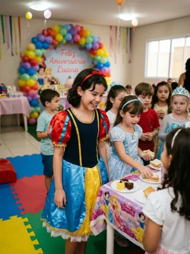 Fantasia Branca de neve tam 9/10 anos