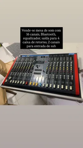 Mesa de som