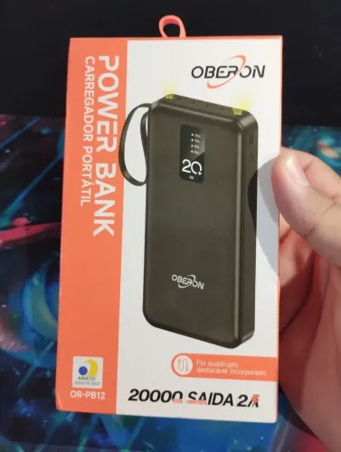 Carregador portatil Power Bank 20000mah - NOVO