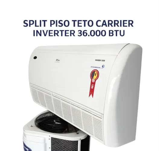 AR CONDICIONADO PISO TETO 36.000 BTU INVERTER SEMINOVO COM GARANTIA 