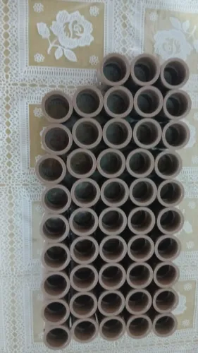 Luva PVC 48 unidades Marrom Soldável 3/4" 25mm