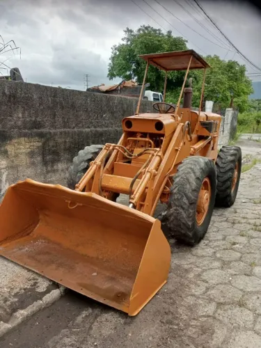 Pa Carregadeira Case 1975 W5 4x4 Operacional