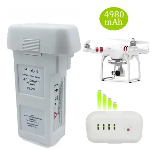 Bateria Drone Dji Phantom 3 4980mah 15.2v Pha-3