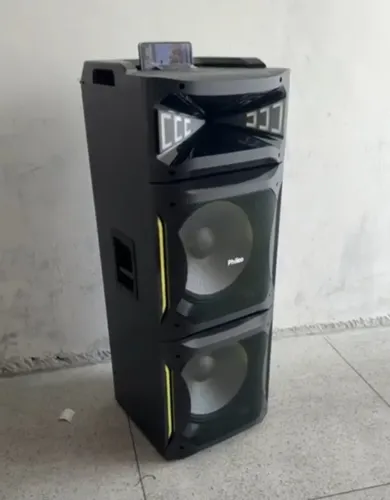 Caixa de som philco 