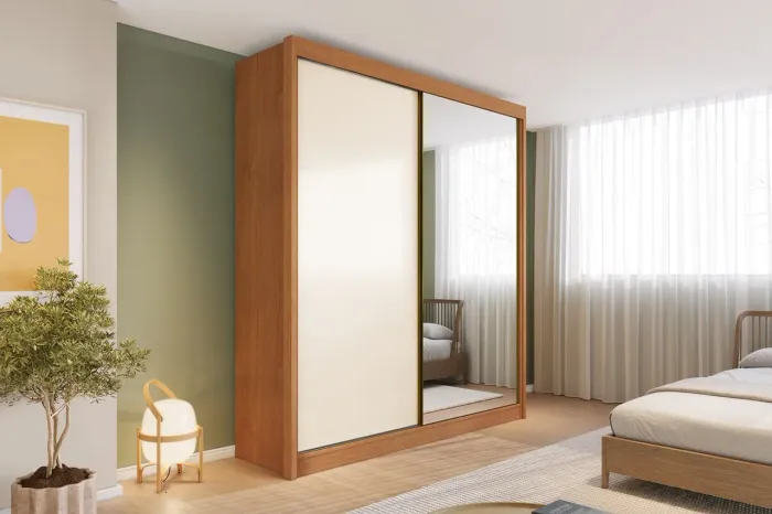 Guarda Roupa 100% MDF 1.65 largura 