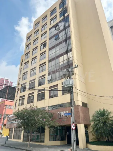 IMOBILIARIA JUVEVÊ ALUGA SALA COMERCIAL CENTRO AV.VISCONDE DE GUARAPUAVA PRX BOMBEIROS SAN