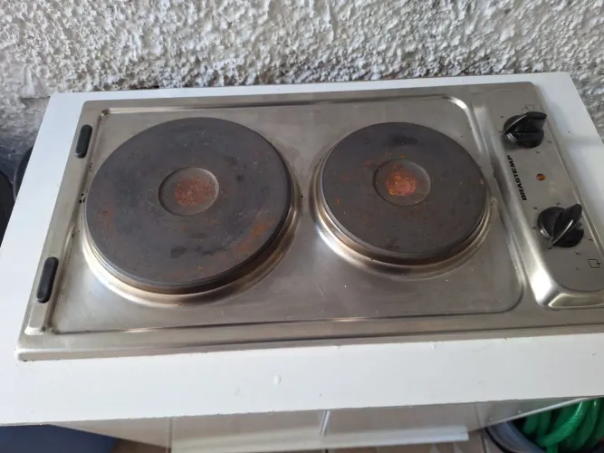 Cooktop Tramontina Inox Eletrico Domino 2er 30 Cor Prateado