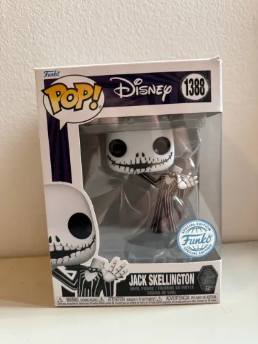 Funko Pop O Estranho Mundo de Jack - Jack Skellington #1388 