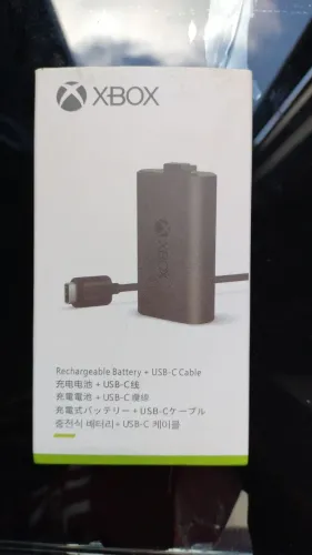 Bateria Xbox Recarregável Cabo Usb C Para Controle Xbox Series