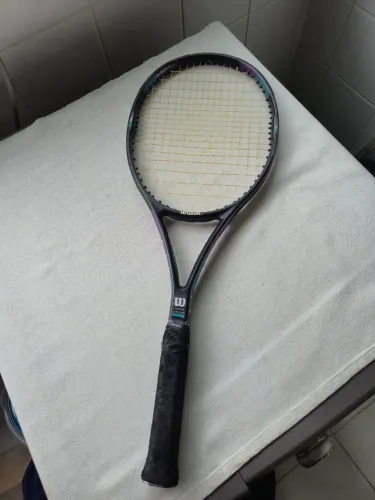 ?Raquete de Tênis Wilson Pro Staff Classic 7.5 si (Cabeça 95, L3) + Capa Artengo