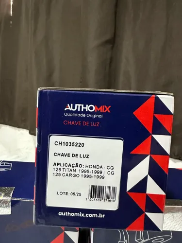 Chave De Luz Honda Cg 125 Titan / Cargo (1995 A 1999) - Authomix