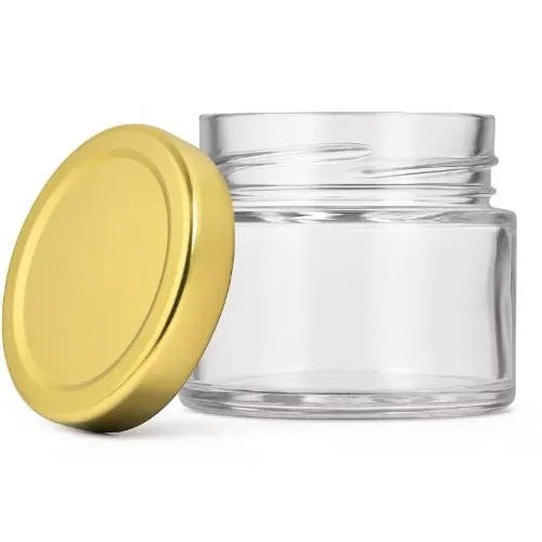 90 potes Pianezza 210ml + 90 Tampas douradas e lacres termoencolhíveis