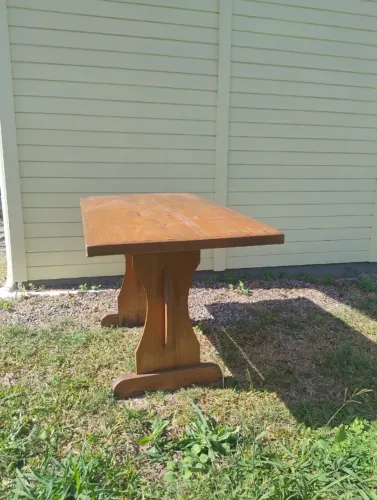 Mesa desmontável para churrasco