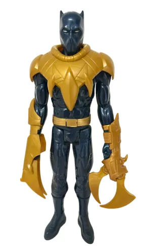 Pantera Negra Azulado Hasbro 2015 - 30 cm com Acessórios