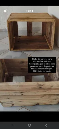 Nicho de caxote ou móvel para cabeceira 