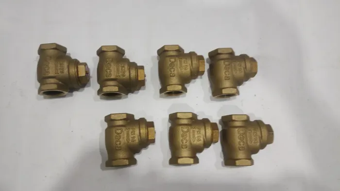 Kit de Válvulas de Retenção marca Deca, diâmetro de 3/4, preço para retirar no local