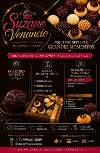 Brigadeiros Gourmet