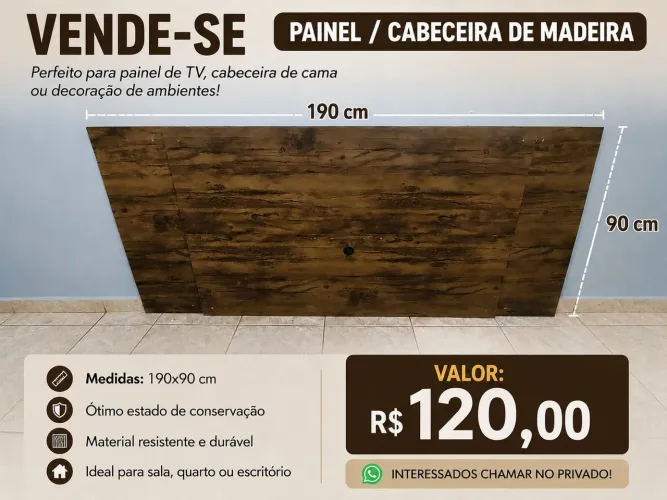 Painel/cabeceira de cama