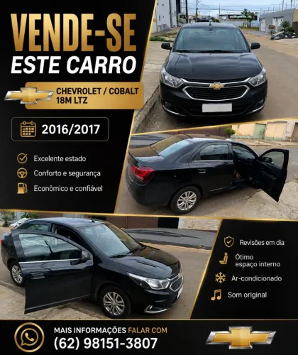 Chevrolet Cobalt LTZ 1.8 8V Econo.flex 4P Mec. 2017
