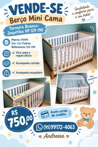 Berço Mini Cama