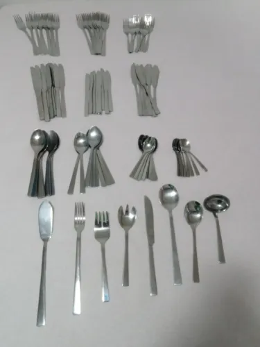 Faqueiro Inox La Cuisine para 10 Pessoas