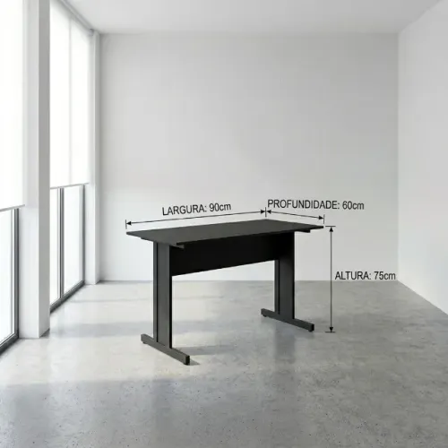 Mesa para escritório 90cm x 60cm