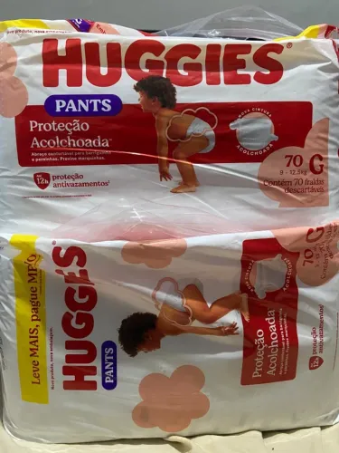Fraldas G novas e lacradas - Huggies