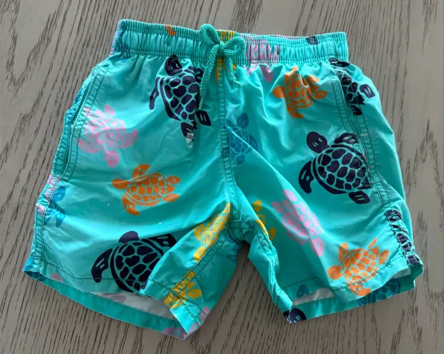 Bermuda infantil Vilebrequin original, tamanho 8 anos