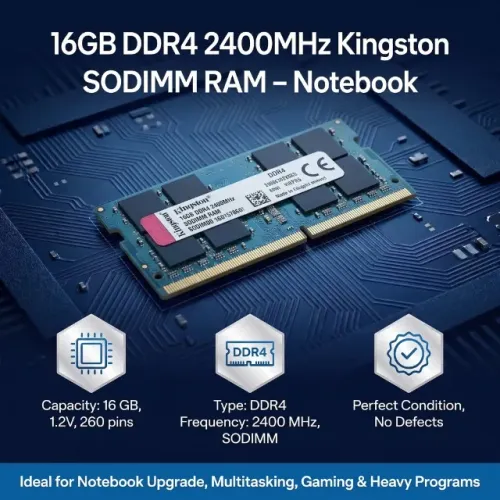 Memória RAM 16GB DDR4 2400MHz Smart SODIMM - Notebook - Perfeito Estado