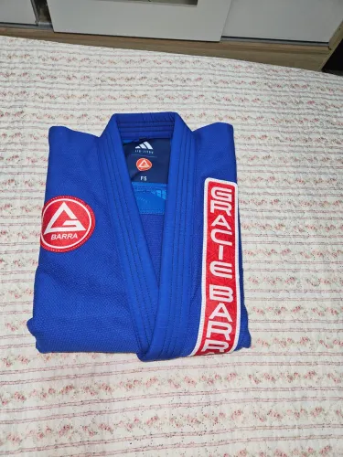 Kimono Adidas III Stripes Gracie Barra F5