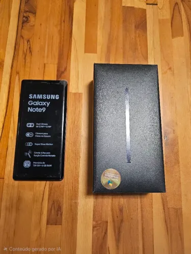 SAMSUNG GALAXY NOTE 9 PRETO