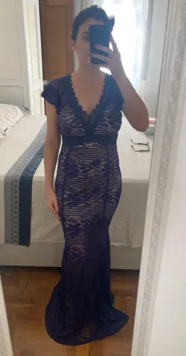 Vestido de Festa Azul
