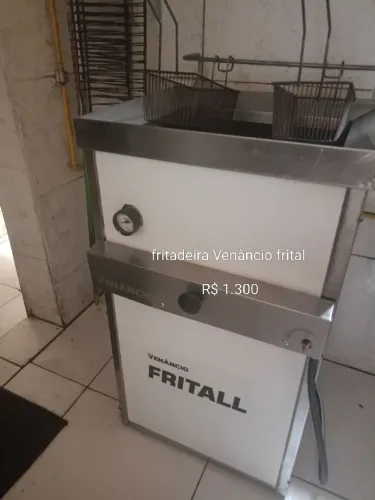 Fritadeira óleo e água 