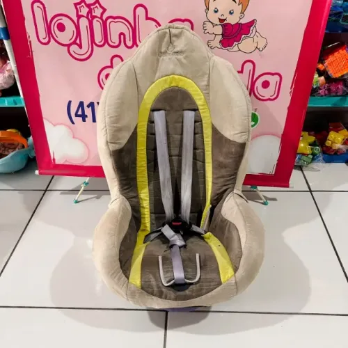Cadeira p carro marca galzerano d 9kg ate 25kg cor neutra, reclinavel