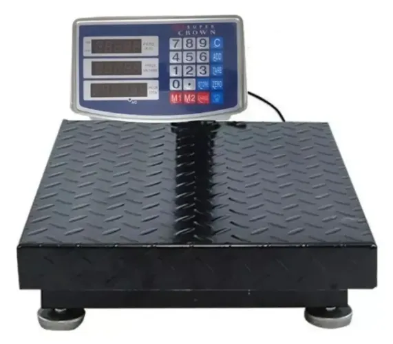 Balança Plataforma Digital P/ 150kg Sem Coluna 40x30cm