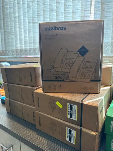 Telefone IP INTELBRAS TIP 125i - Excelente Estado
