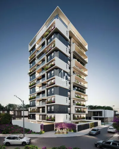 Apartamentos na planta com 02 quartos em Intermares