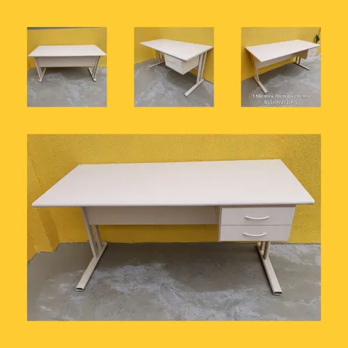 Mesa escritório bege 1.50x70cm