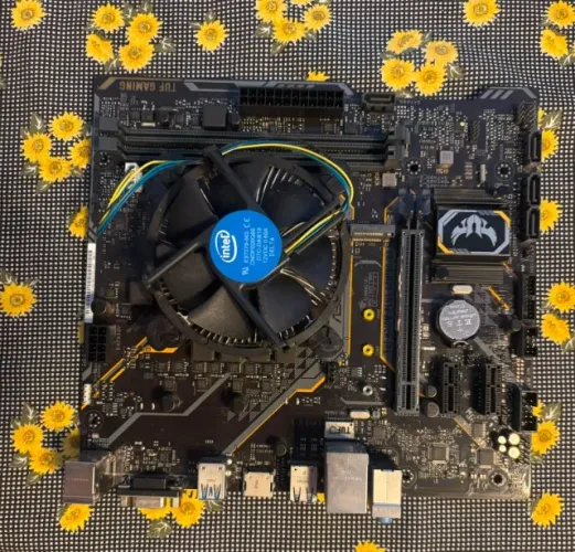 Processador Intel i5 4600f + placa mãe Asus Tuf Gaming H310M-PLUS