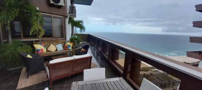ALUGUEL DUPLEX VISTA MAR BARRAMARES BARRA DA TIJUCA