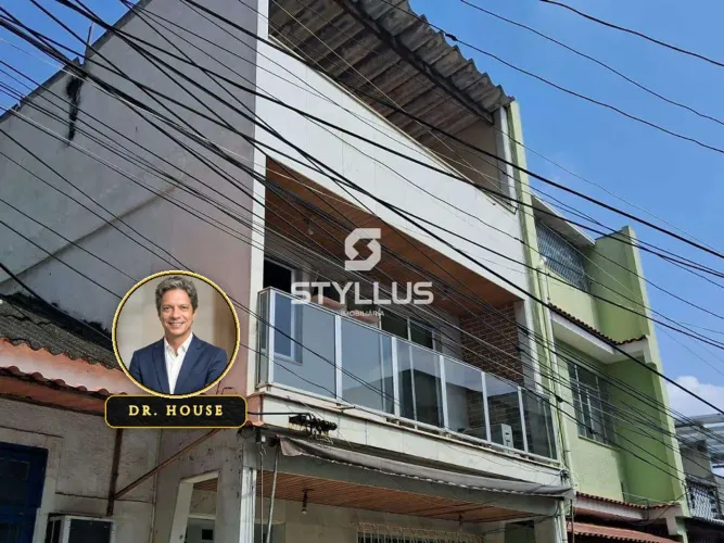 Casa de Vila Ampla e Confortável no Méier com Suíte e Terraço! M55O