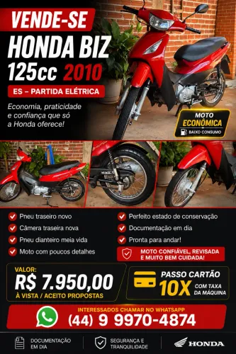 Vendo ou Troco Biz 125cc