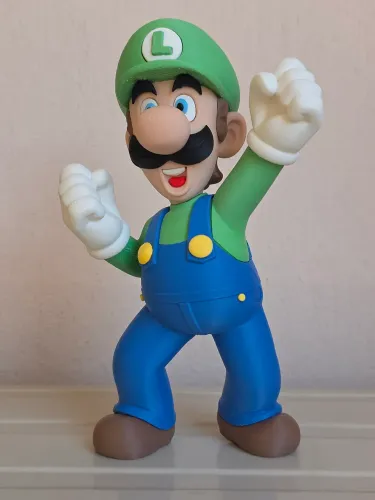 Luigi - Super Mario 3D - 23 Cm
