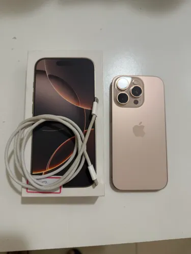 iPhone 16 pro 256gb Desert completo