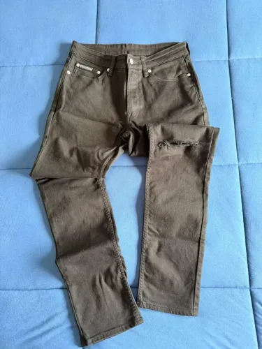 Calça Calvin Klein Preta Masculina Slim Fit - Original - 40