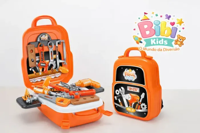 BRINQUEDO MALETA DE FERRAMENTAS INFANTIL