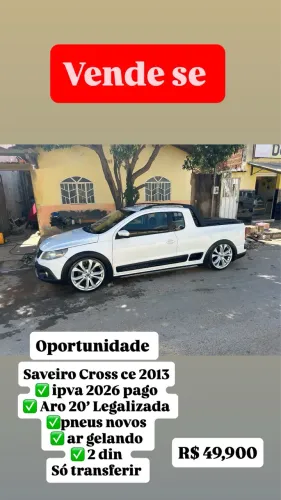 Volkswagen Saveiro Cross 1.6 MI Total Flex 8V CE 2013