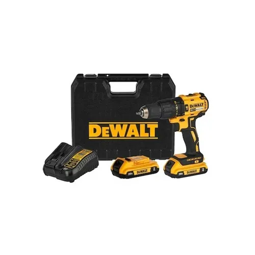 Parafusadeira/Furadeira de Impacto Brushless com 2 Baterias 2Ah 20V Max* 65Nm Dewalt